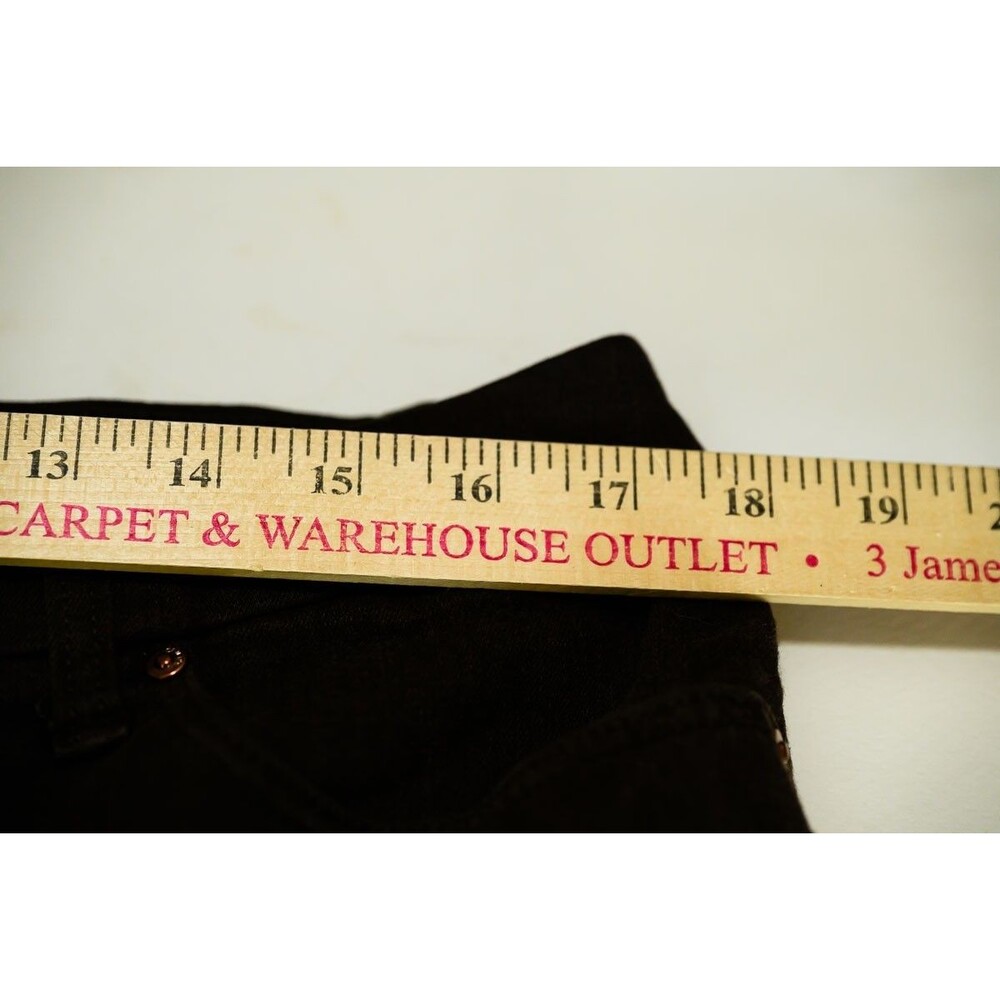 Chico's Pants 12 Brown So Slimming Girlfriend slim leg ankle - Picture 6 of 8